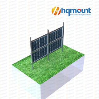 HQ-GT5 Solar Vertical Ground Mount